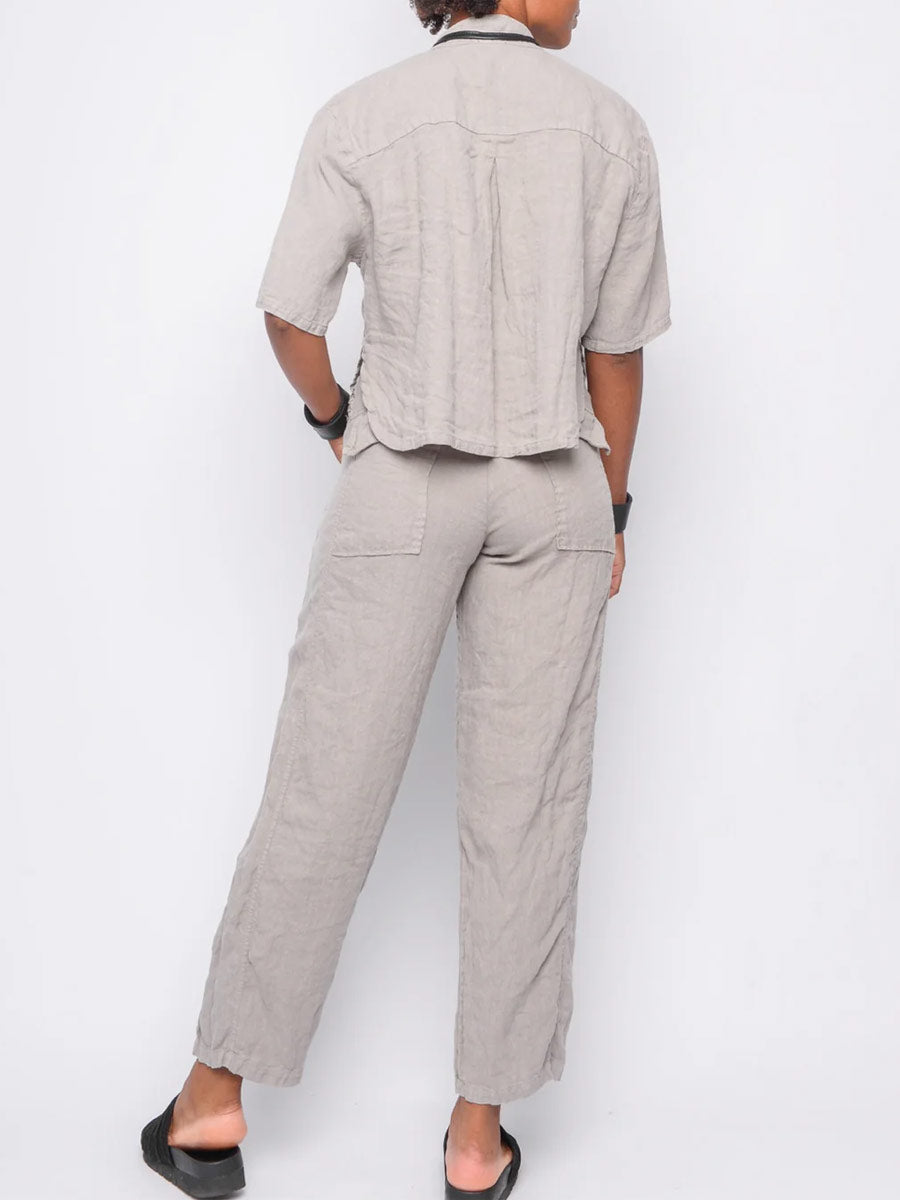 Black "251.01.09" Short Shirt
