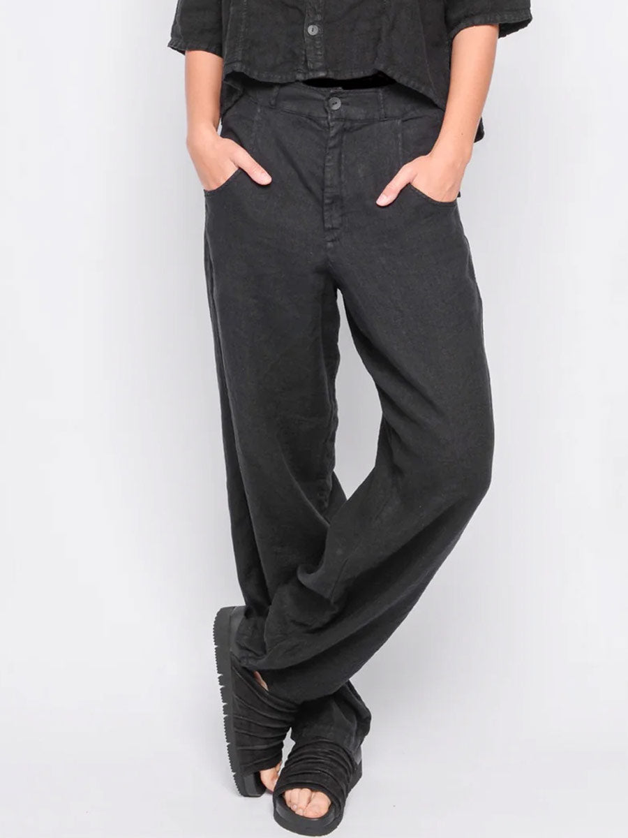 Black "251.01.13" Pants