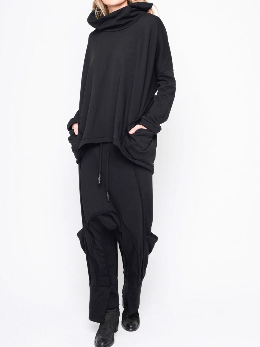 Black "252.01.05" You seem new and exciting Sweater