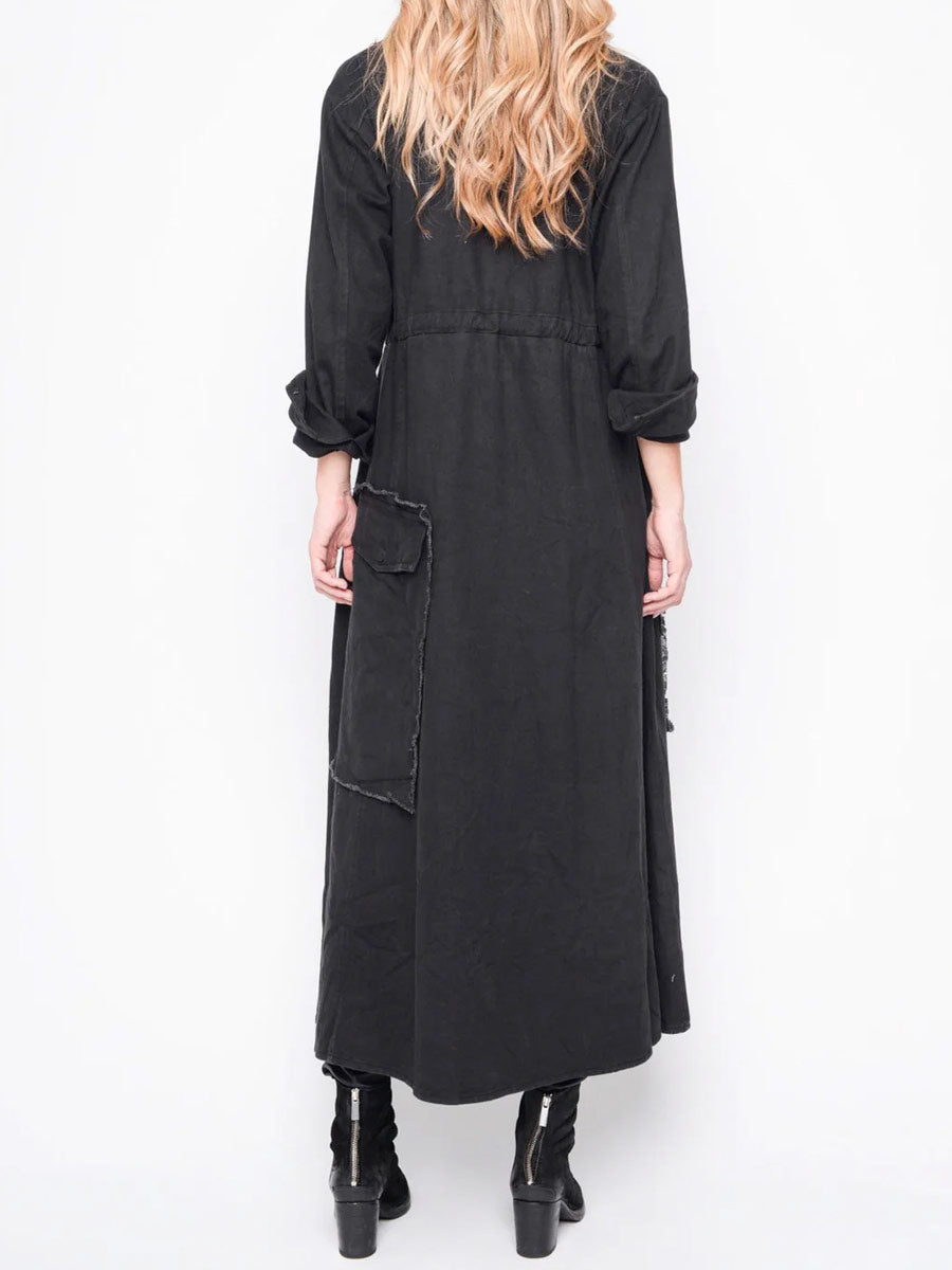 Black "252.09.01" Love really hurts without you Dress