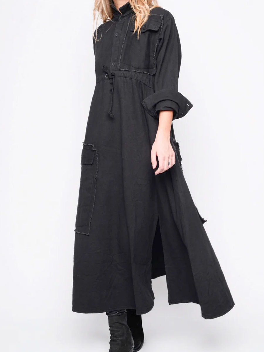 Black "252.09.01" Love really hurts without you Dress