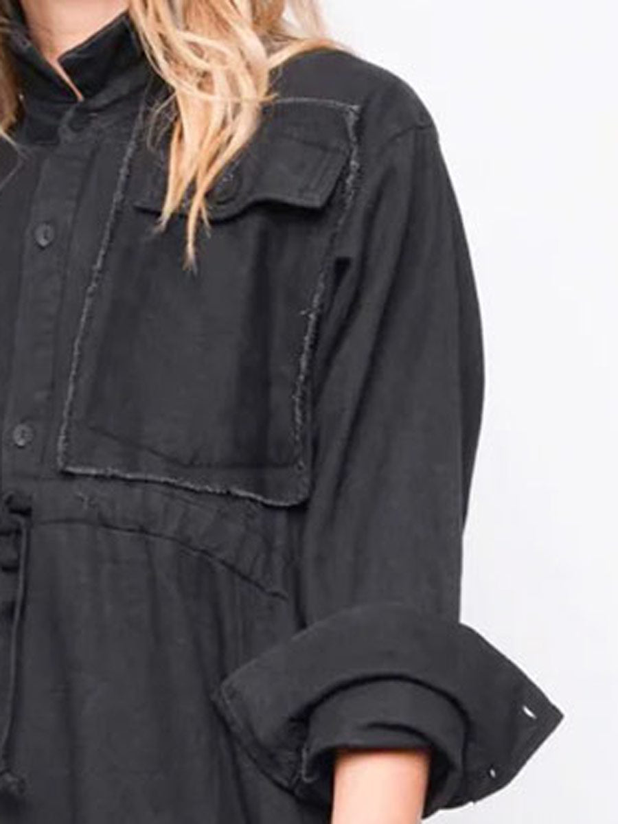 Black "252.09.01" Love really hurts without you Dress