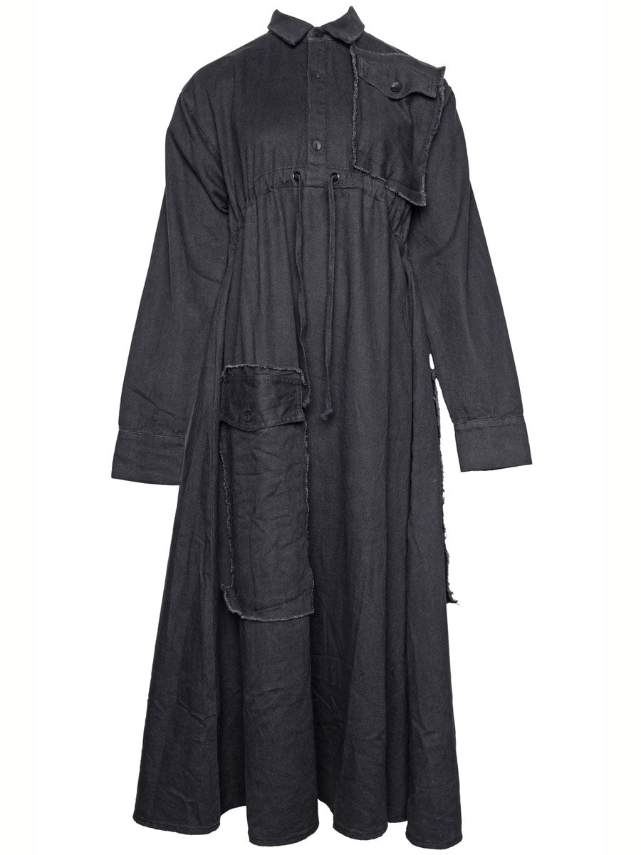 Black "252.09.01" Love really hurts without you Dress