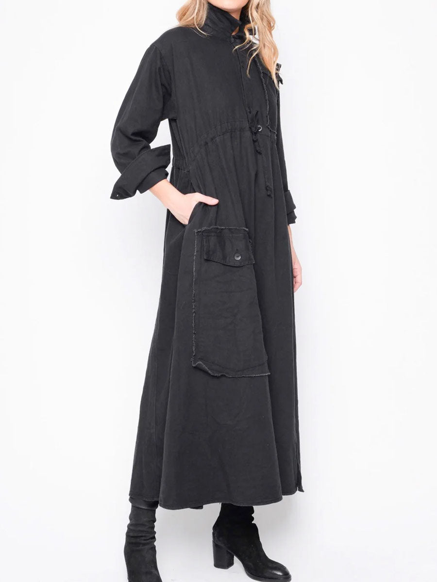 Black "252.09.01" Love really hurts without you Dress