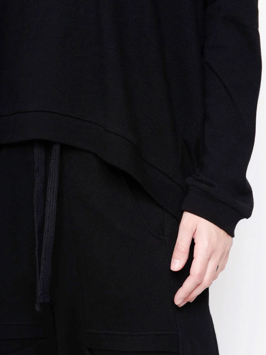 Black "252.14.06" You should take it as a compliment Sweater