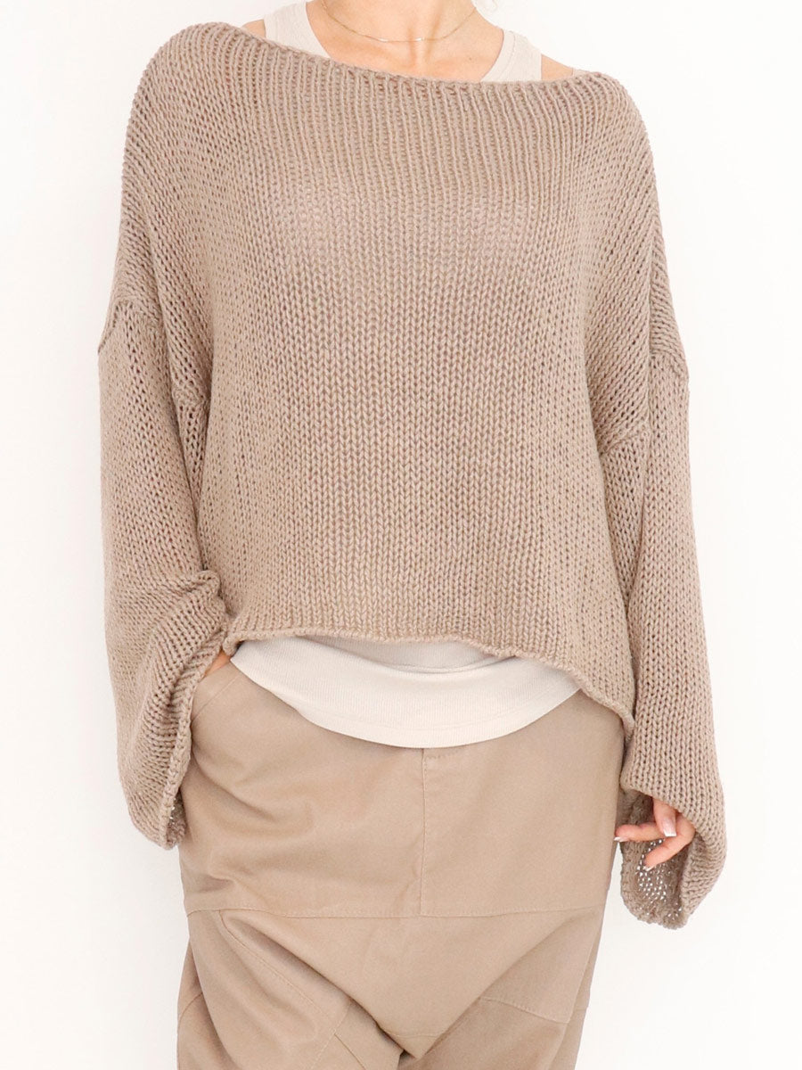 Sort Aarhus "Sa-Esmelda" Knitted sweater