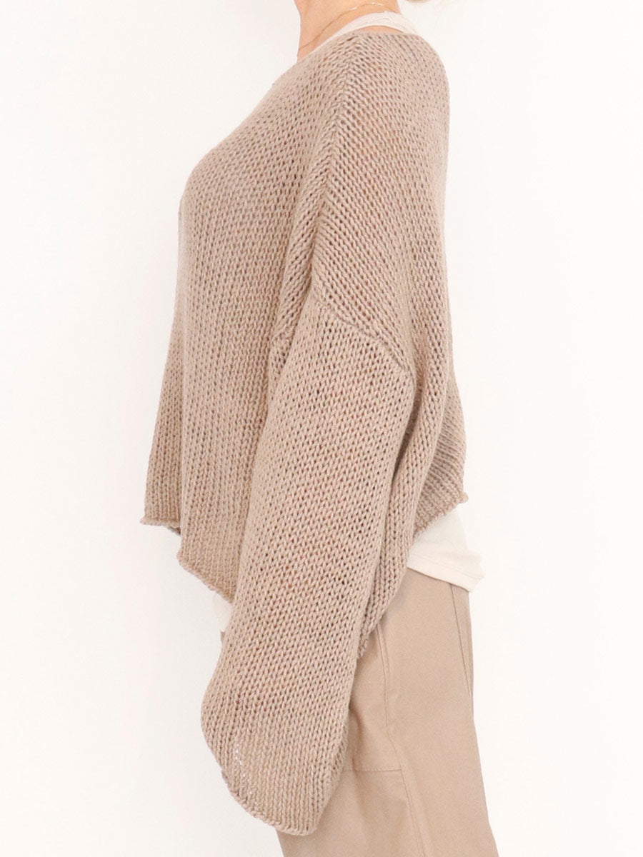 Sort Aarhus "Sa-Esmelda" Knitted sweater