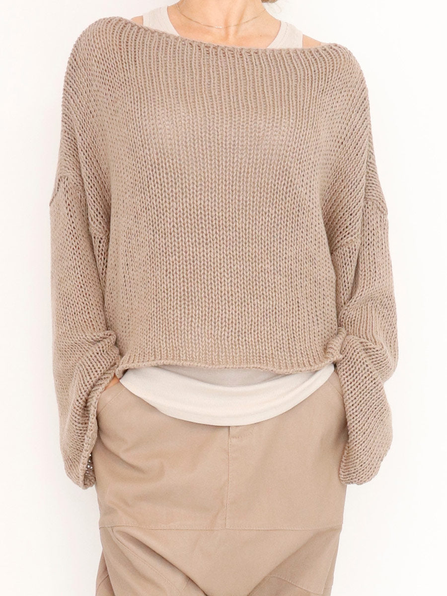 Sort Aarhus "Sa-Esmelda" Knitted sweater
