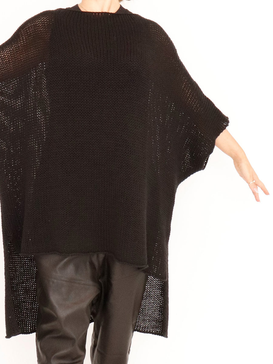 Sort Aarhus "Sa-Idalia" Knitted Sweater