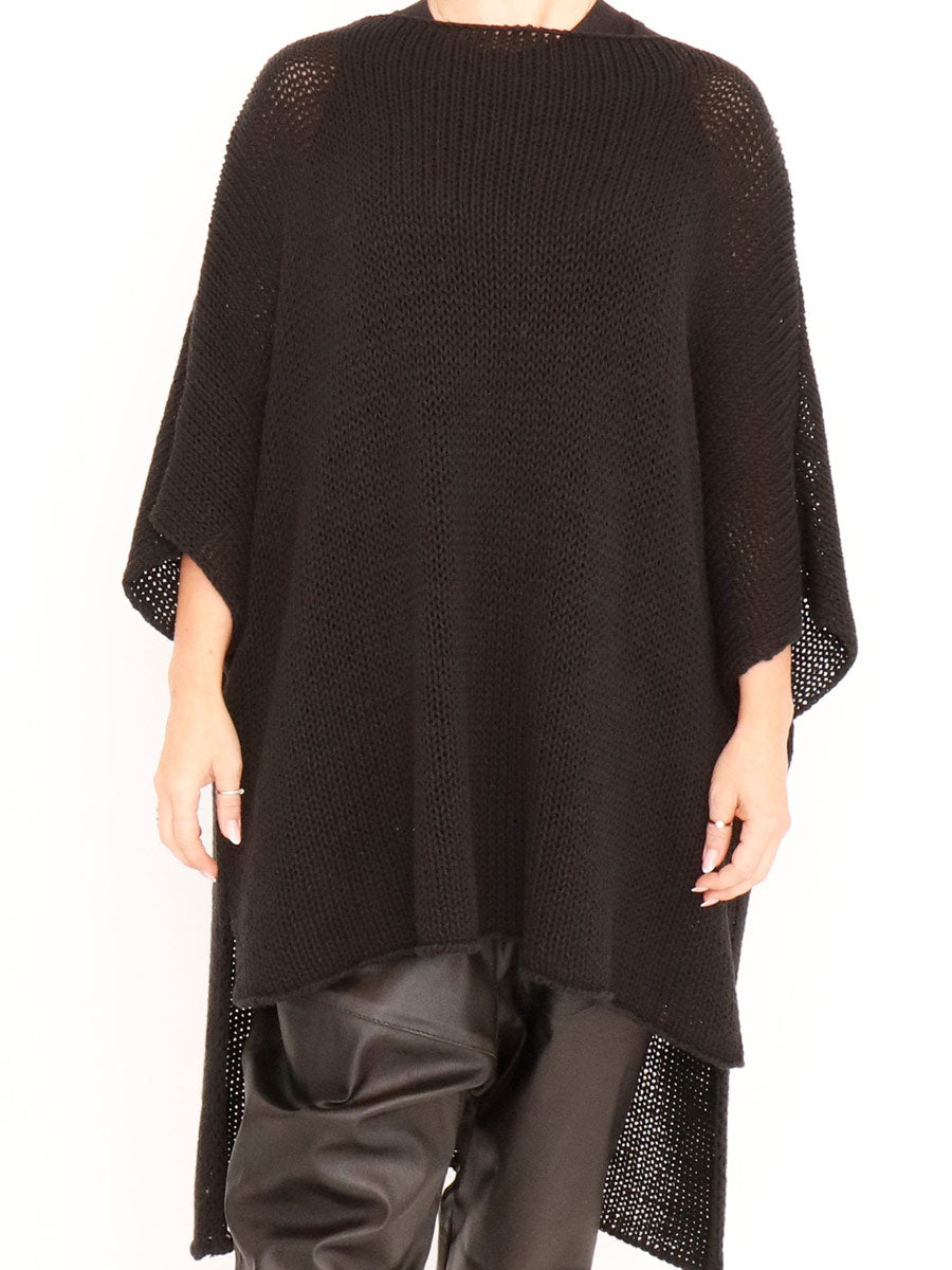Sort Aarhus "Sa-Idalia" Knitted Sweater