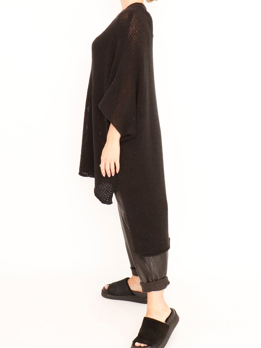 Sort Aarhus "Sa-Idalia" Knitted Sweater