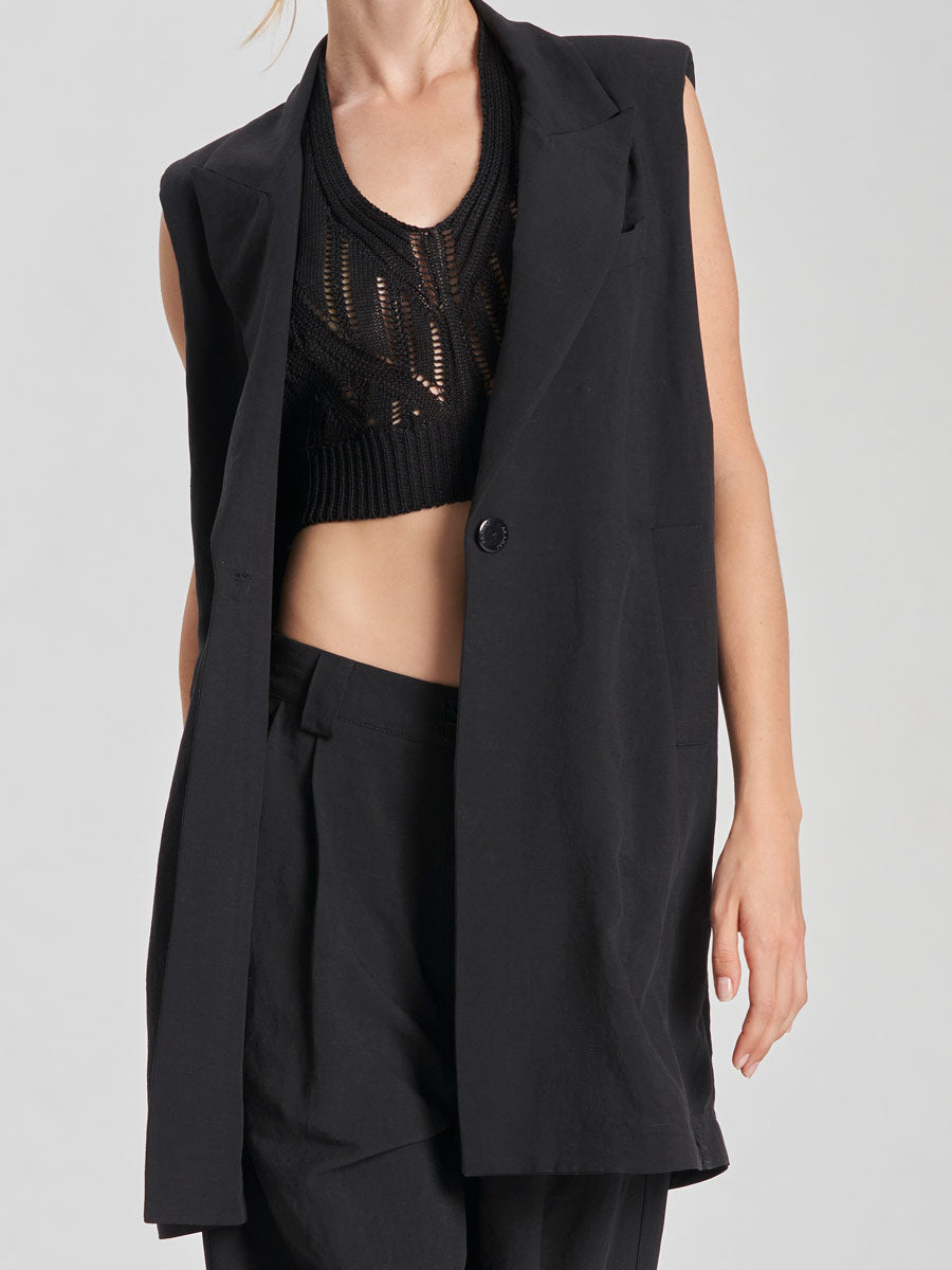 Akahai "P808" Long waistcoat