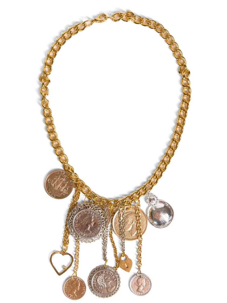 Caramel "Pennies N" Necklace