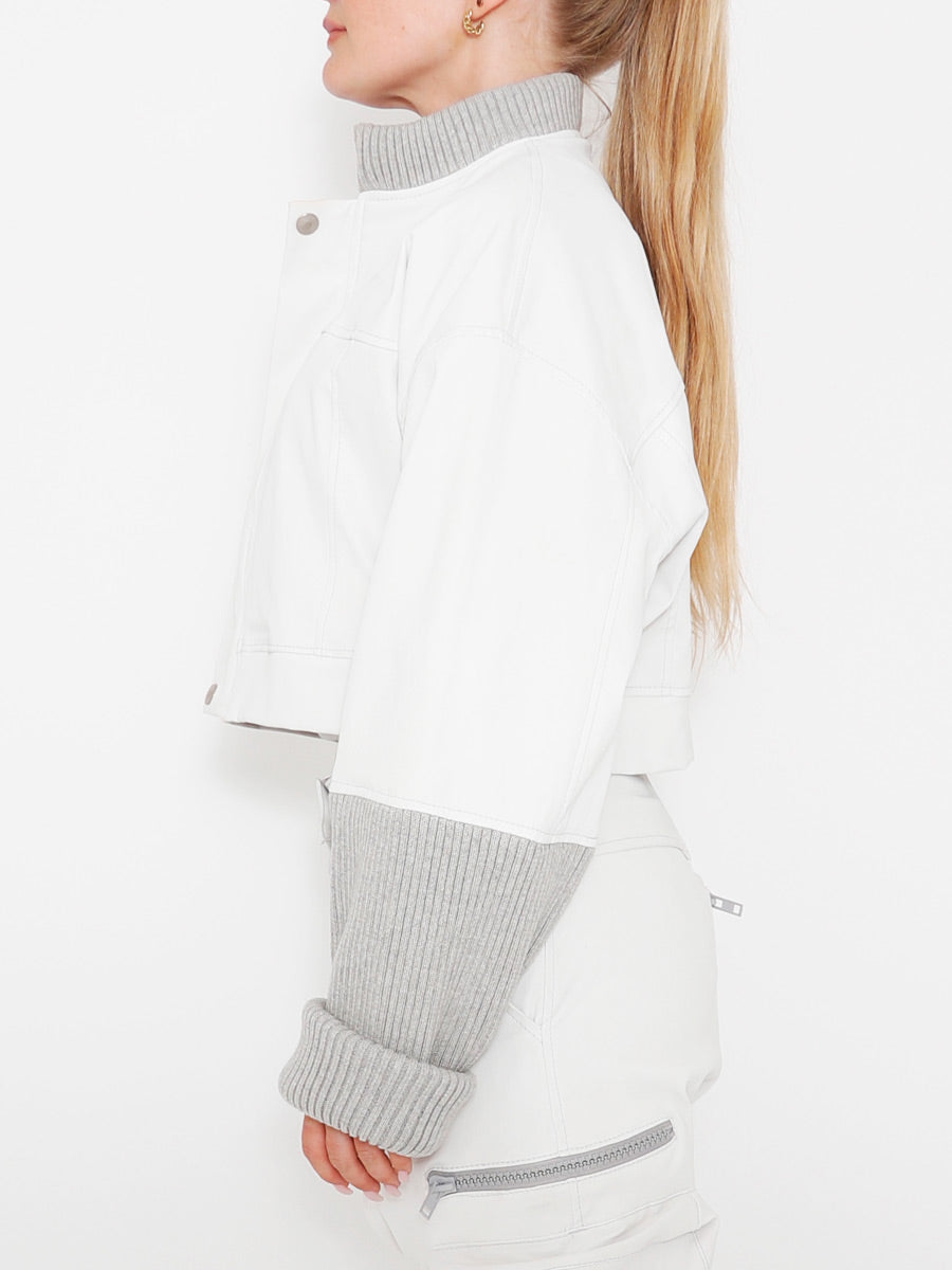 Sort Aarhus - "Giulia" Leather Jacket