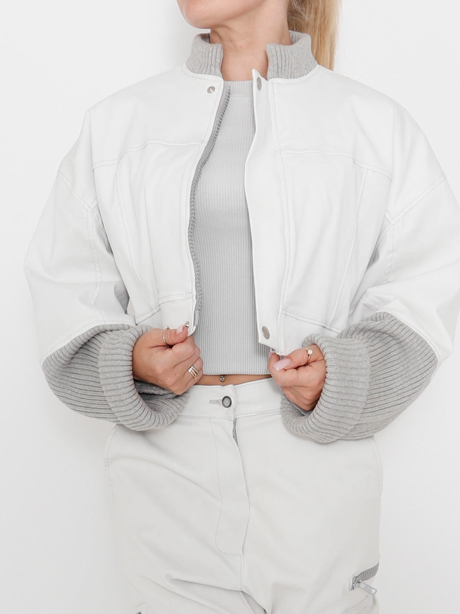 Sort Aarhus - "Giulia" Leather Jacket