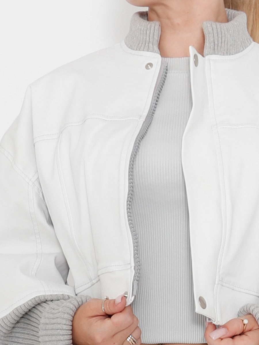 Sort Aarhus - "Giulia" Leather Jacket