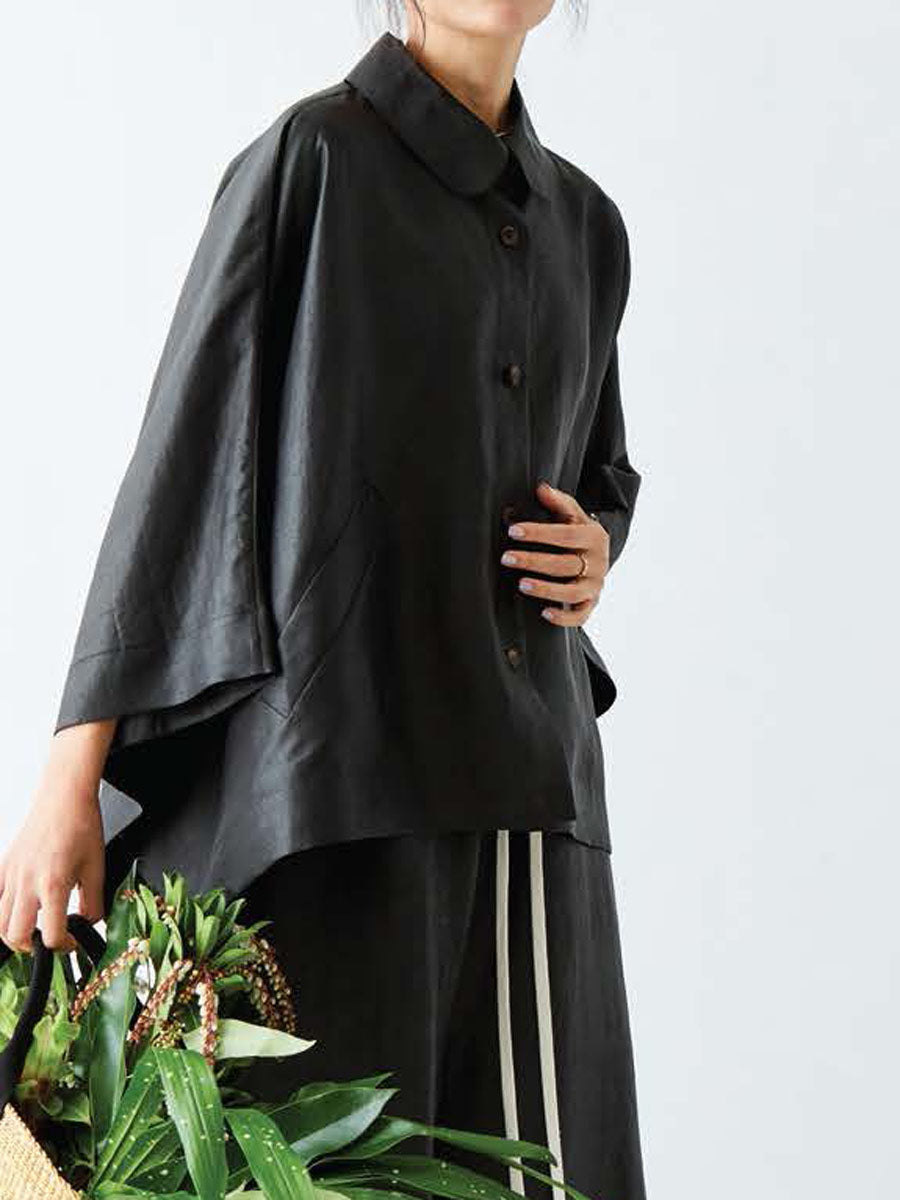 Soh" Bm210" Silk blouse