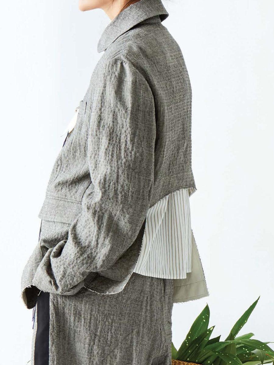 Soh "Jl020" Linen Jacket