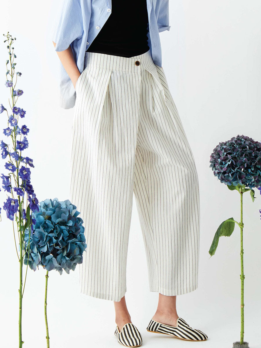 Soh "Pc020" Cotton linen pants