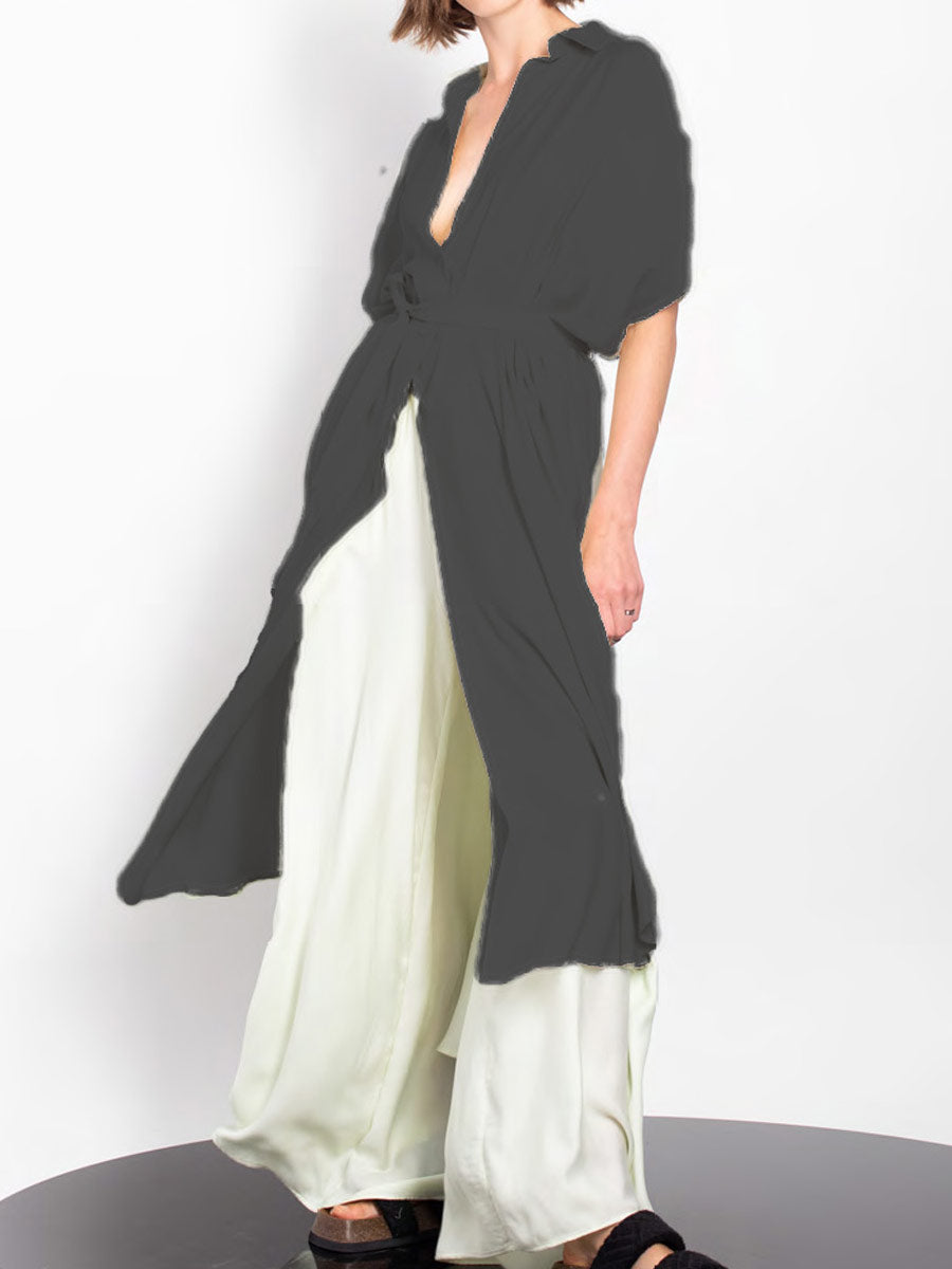 Gaffer&Fluf " Dr89753 "    Dress/  shirt / Long jacket