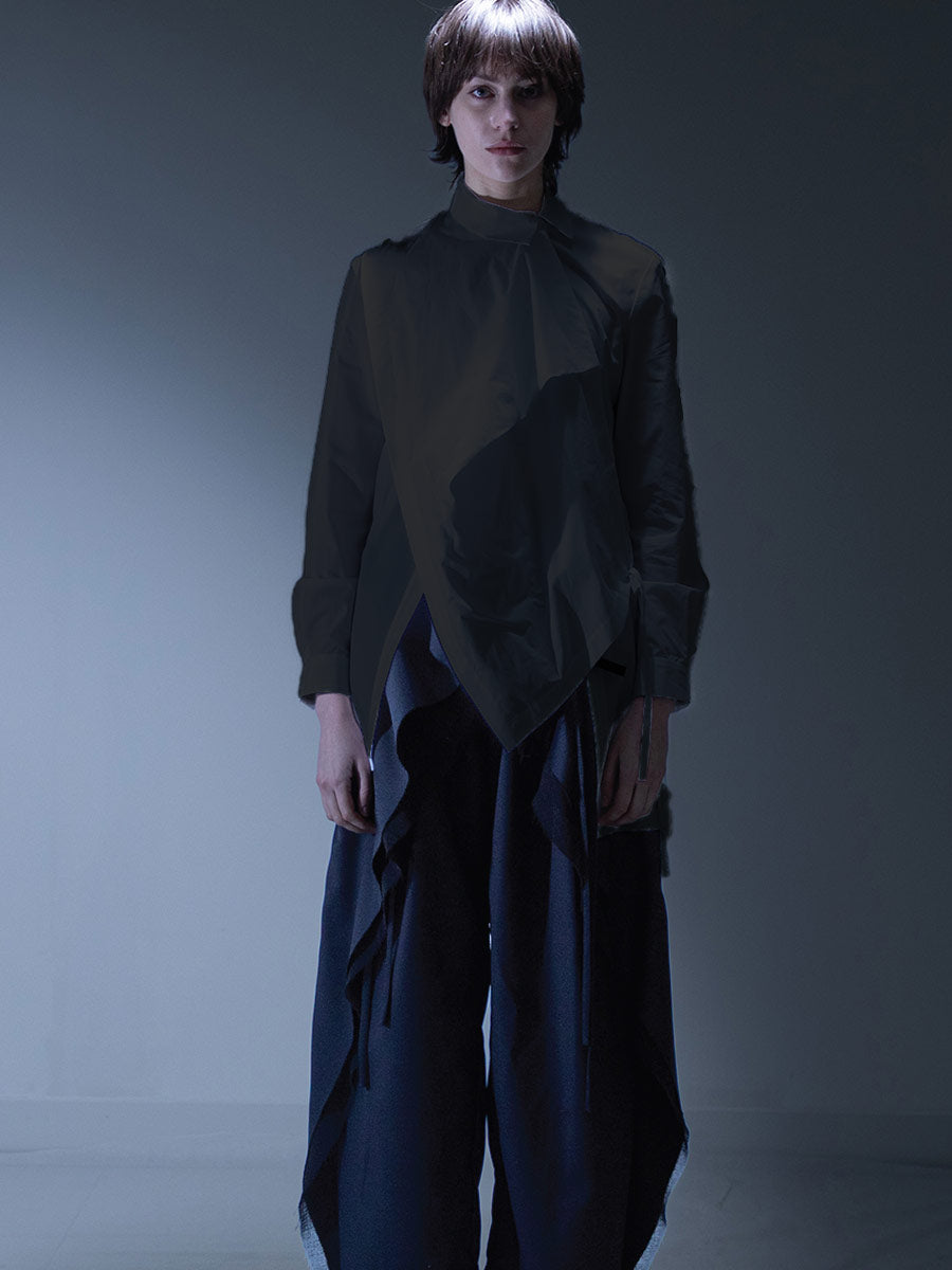 Yeung Chin "Cys 101" Draped shirt