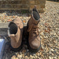 Lofina - Taupe Suede Boot