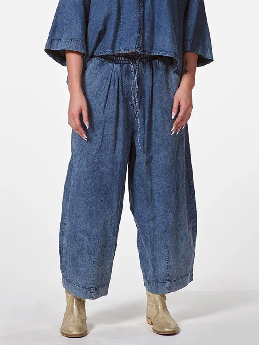 Baci Amici - Denim Style Soft Pant
