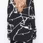 Black "252.02.05"  You deserve nothing but the best Printed Top