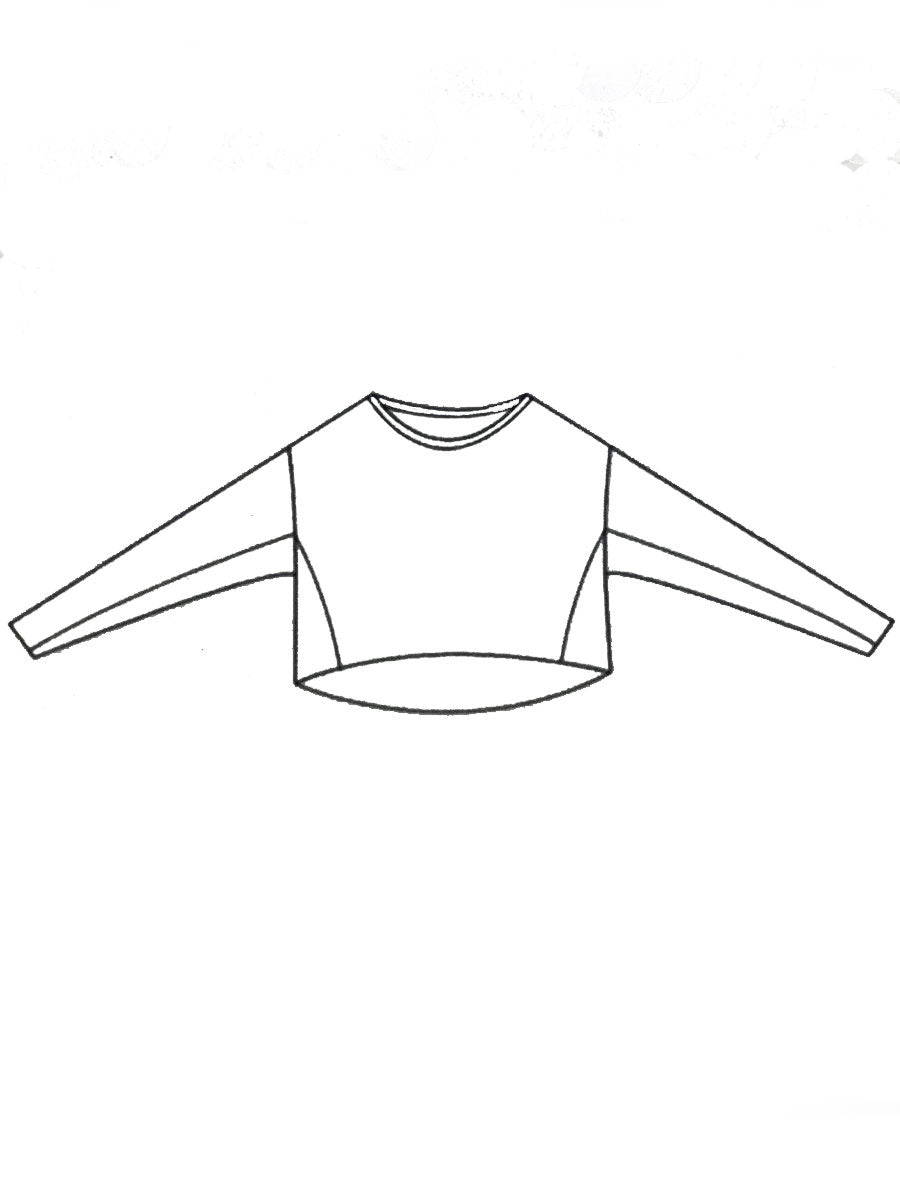 Black "252.02.10" It is never about one thing is it Printed Top