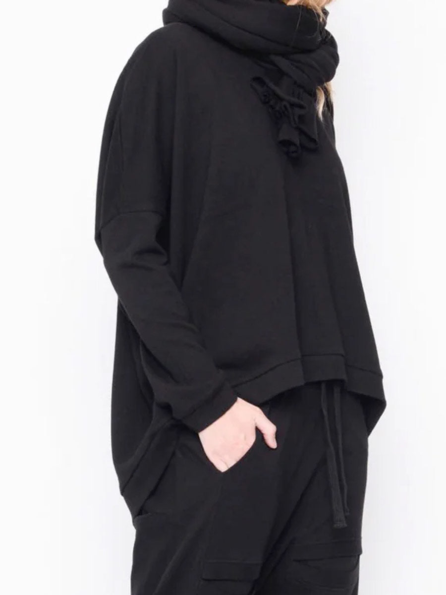 Black "252.14.06" You should take it as a compliment Sweater