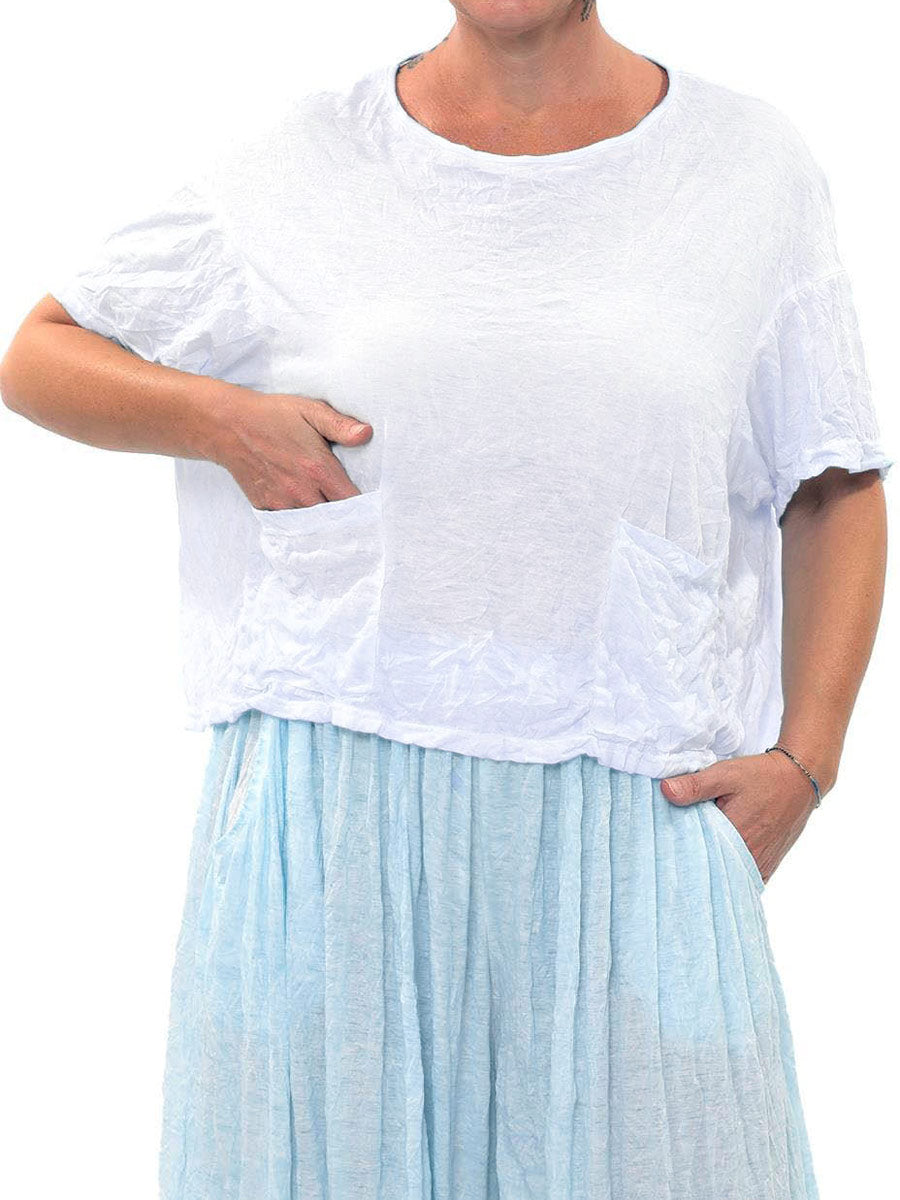 Zilberman crinkle top