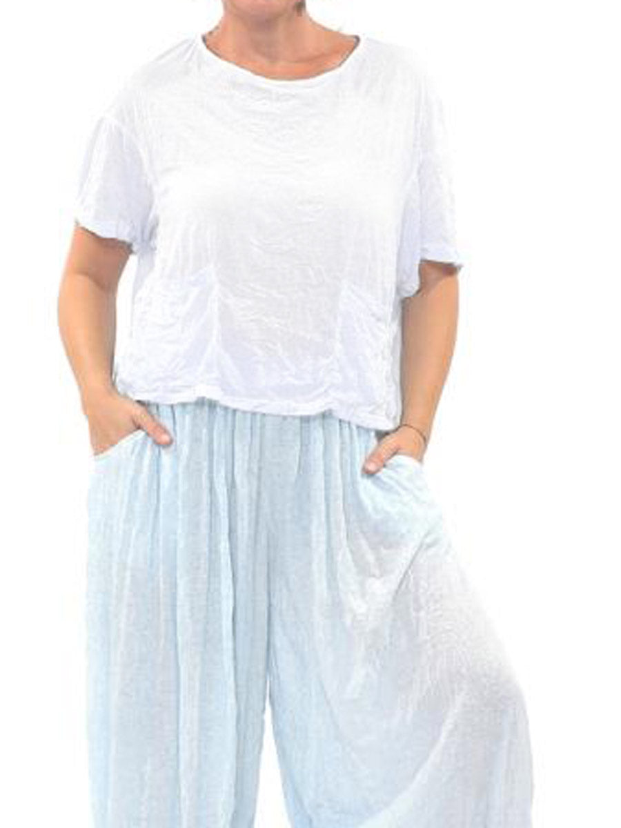 Zilberman crinkle top