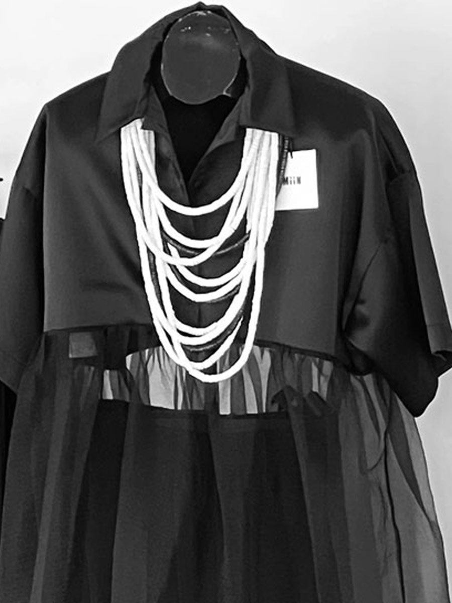 Miin "4026" Shirt Dress
