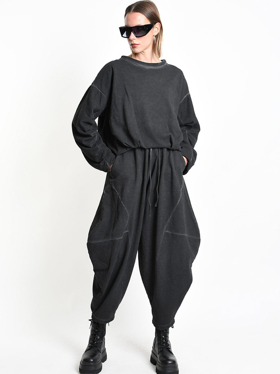 La Haine Inside Us – Cropped Lined Fleece Top
