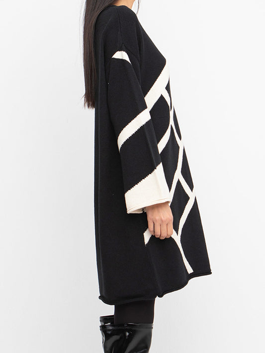 Ozai N Ku 755358 long sweater dress