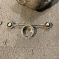 Body Bangle – Sculptural T-Bar Ring
