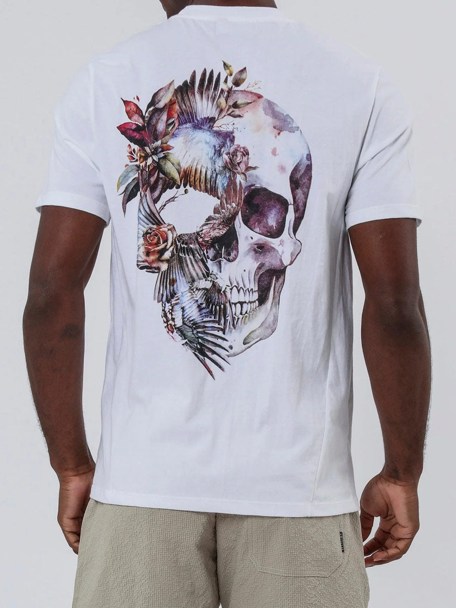 Religion Distorted Skull Tshirt