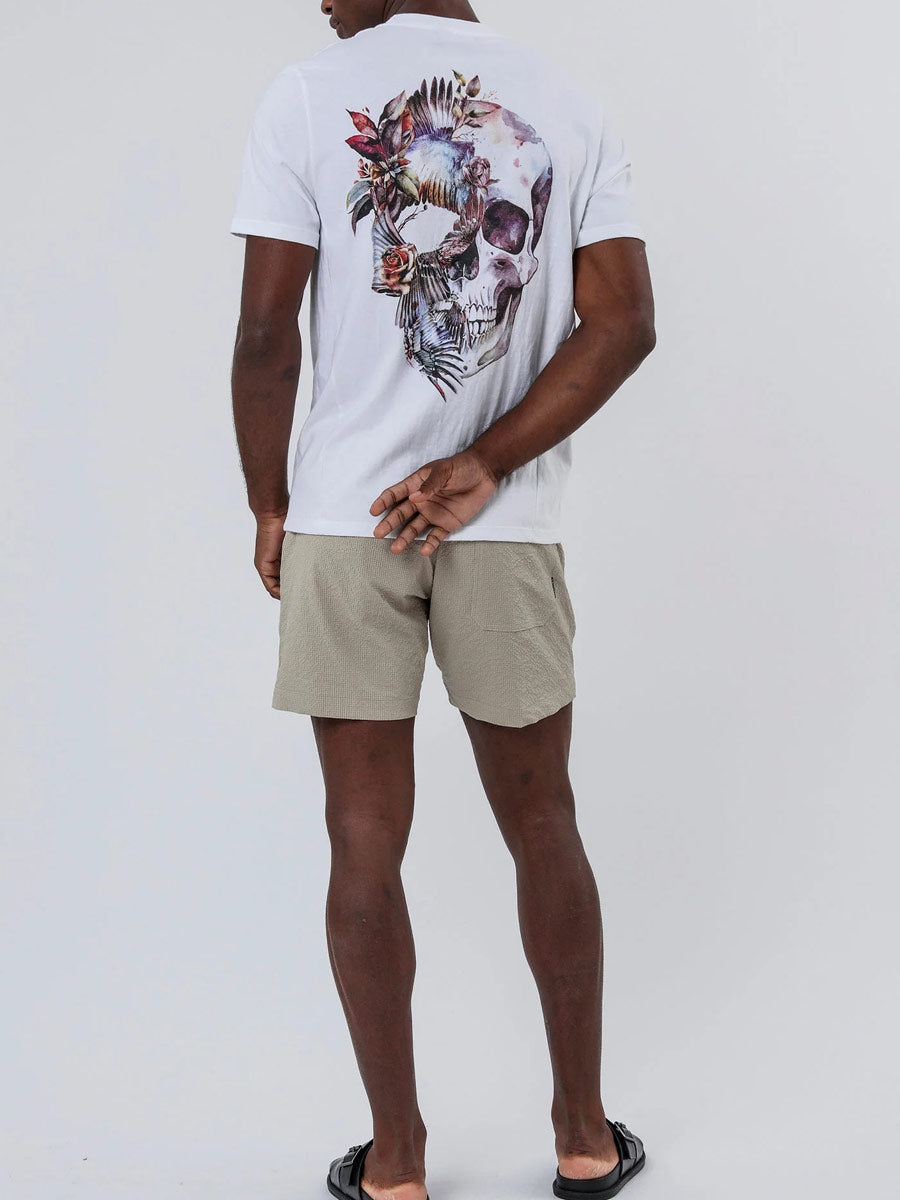 Religion Distorted Skull Tshirt