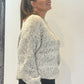 Transit light grey alpaca-blend jumper – full-length front view