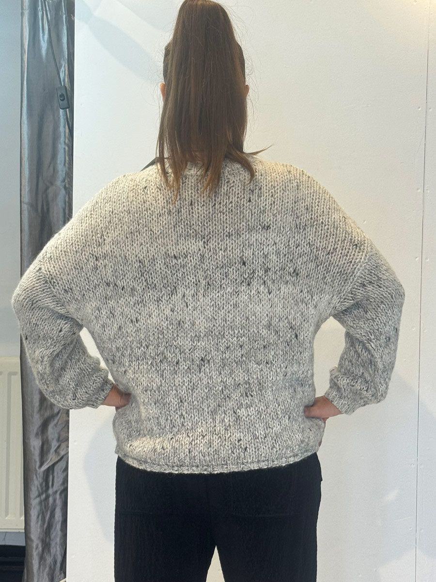 Transit textured alpaca-blend jumper – side view