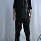 Yeung Chin "Cyp 201" Raw edge detail pants