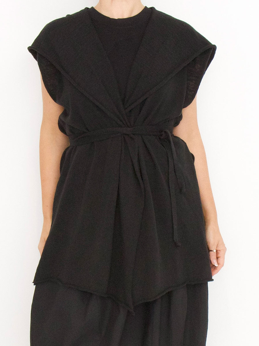 Sort Aarhus "Sa-Delores" Knitted Vest