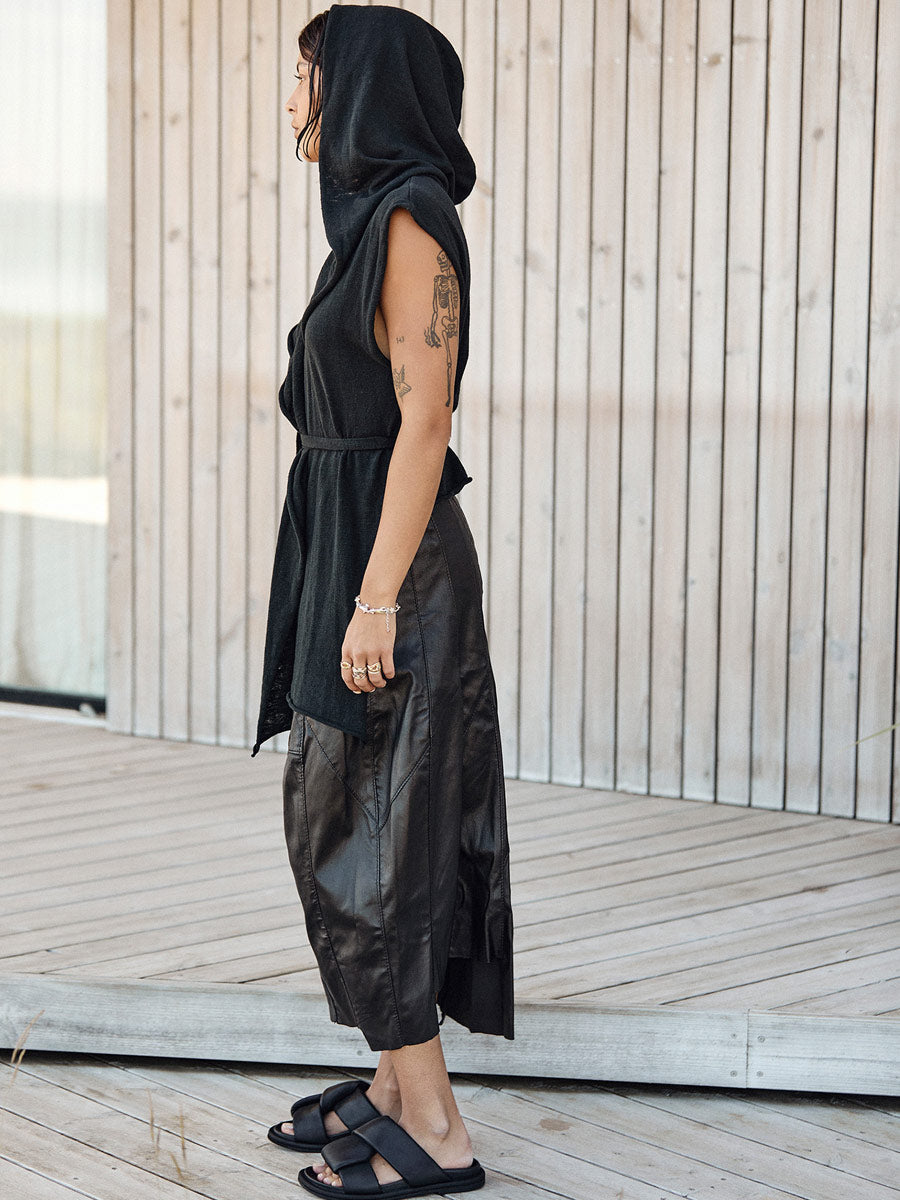 Sort Aarhus "Sa-Delores" Knitted Vest
