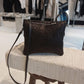 Papucei - ‘M.Helen’ Black Leather Pouch Bag