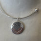 Body Bangle - Heart Pendant Necklace