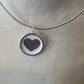 Body Bangle - Heart Pendant Necklace