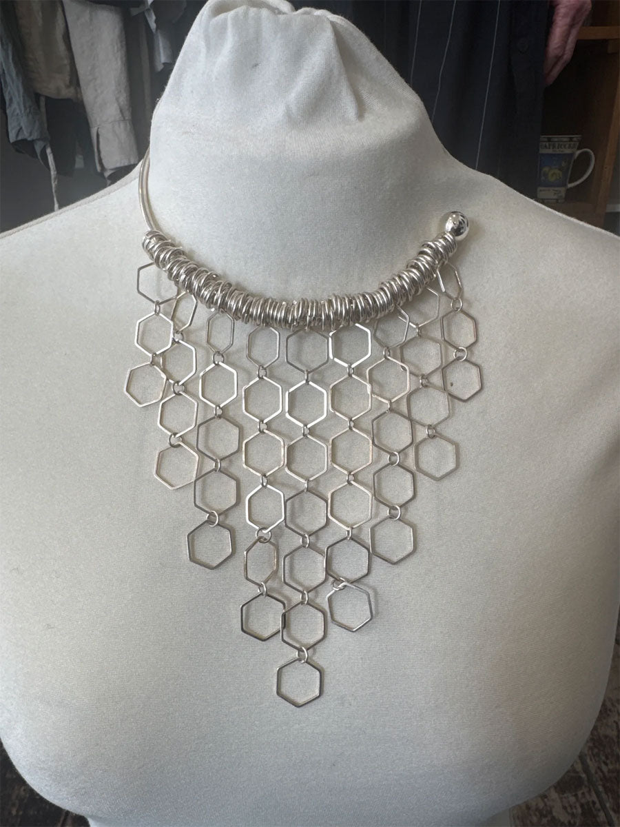 Body Bangle - Honeycomb Necklace