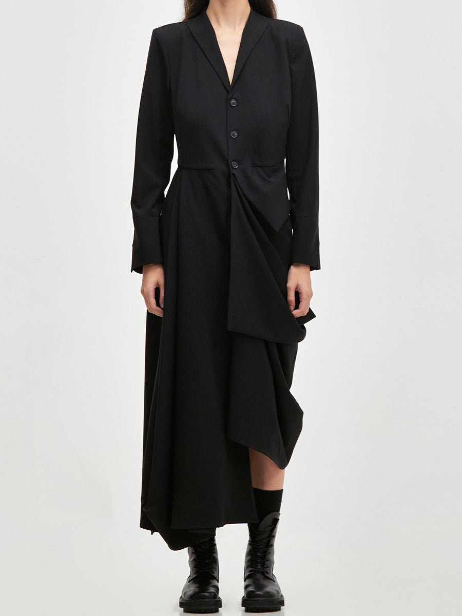 La Vaca Loca Tirante long/ asymetric coat