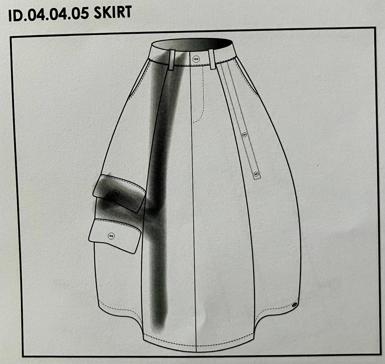 Identity "Id.04.04.05" Paint skirt