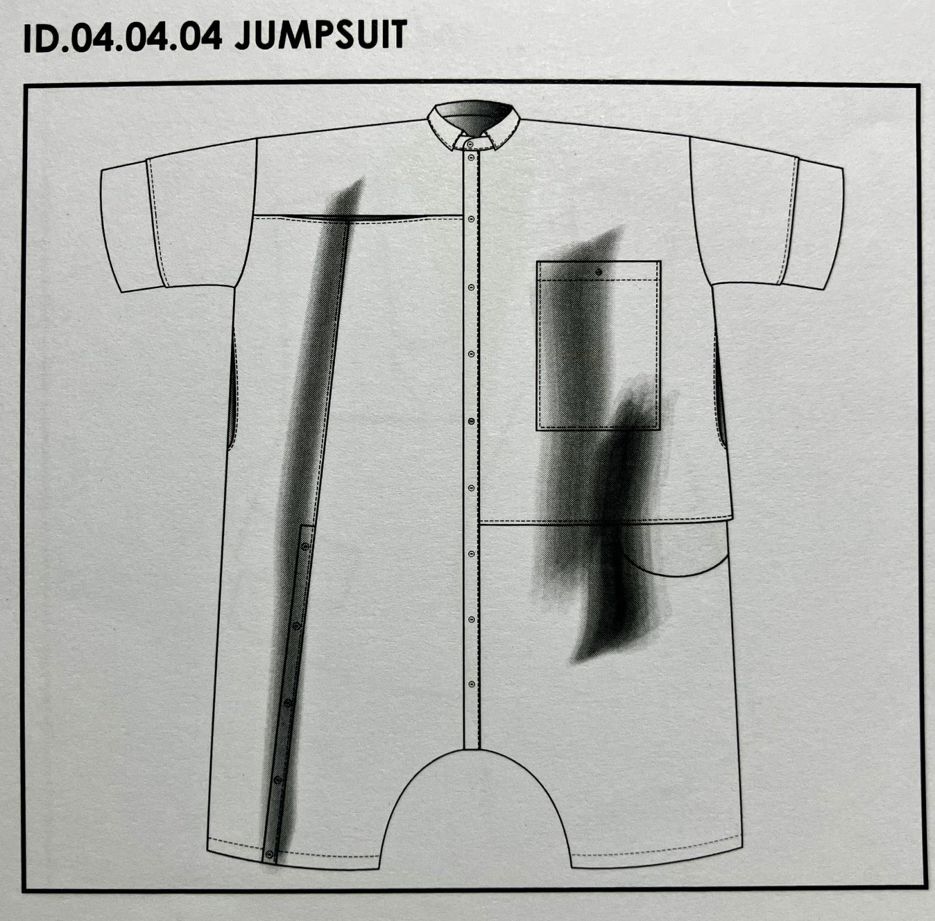 Identity "Id.04.04.04" Paint jumpsuit